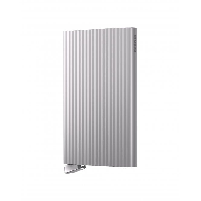 Secrid  Cardprotector+ Fluted Silver 63 x 102 x 8mm 