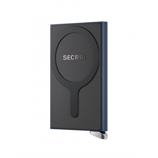 Secrid  Cardprotector Premium + Fluted For MagSafe Navy 63 x 102 x 10.5mm
