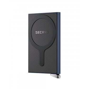 Secrid Cardprotector Premium + Fluted For MagSafe Navy 63 x 102 x 10.5mm