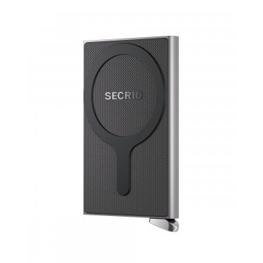 Secrid Cardprotector Premium + Fluted For MagSafe Silver 63 x 102 x 10.5mm
