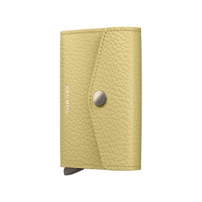 Secrid  Envelope Wallet Pebble Butter Yellow 72 x 102 x 25mm