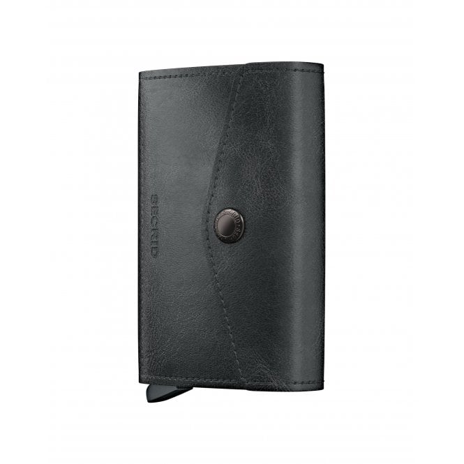 Secrid  Envelope Wallet Vintage Black 72 x 102 x 25mm