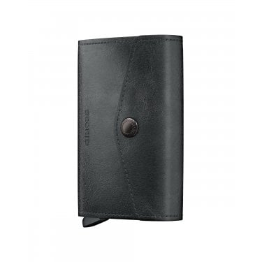 Secrid Envelope Wallet Vintage Black 72 x 102 x 25mm