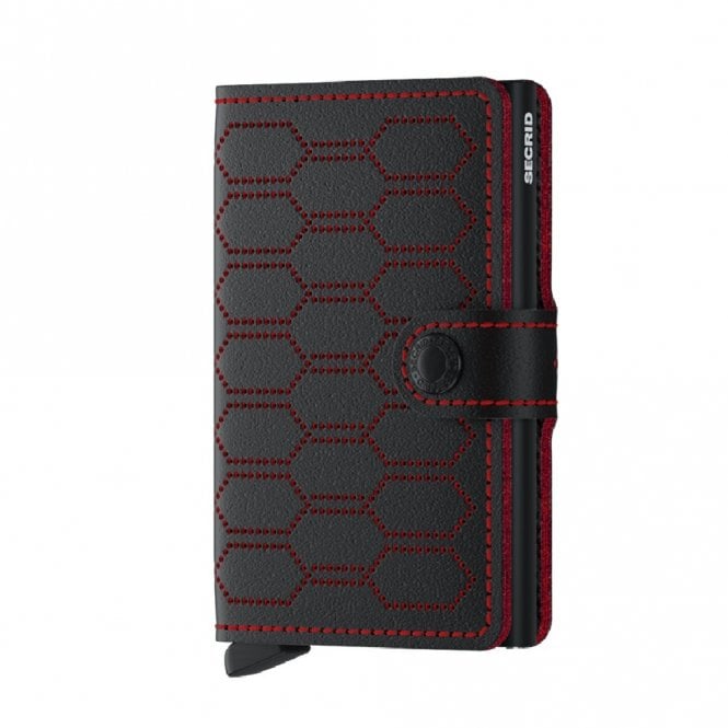 Secrid  Miniwallet Fuel Black-Red 65 x 102 x 21mm