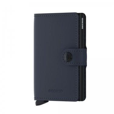 Secrid Miniwallet Matte Night Blue 65 x 102 x 21mm