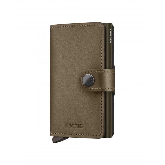 Secrid  Miniwallet Matte Satin Bronze 65 x 102 x 21mm