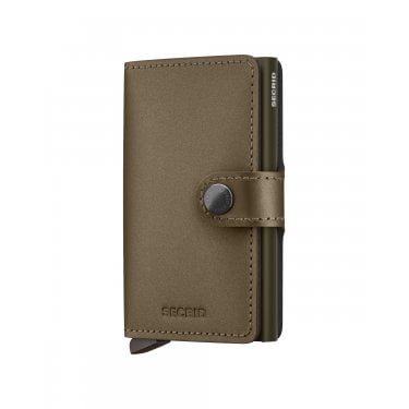 Secrid Miniwallet Matte Satin Bronze 65 x 102 x 21mm