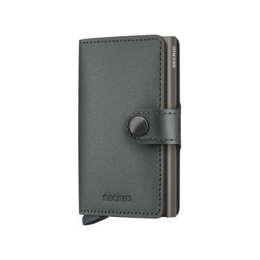 Secrid Miniwallet Matte Satin Steel 65 x 102 x 21mm