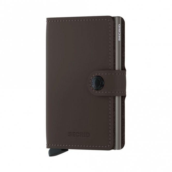 Secrid  Miniwallet Matte Truffle 65 x 102 x 21mm  