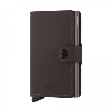 Secrid Miniwallet Matte Truffle 65 x 102 x 21mm  