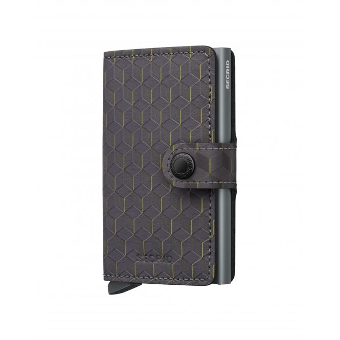 Secrid  Miniwallet Optical Grey-Yellow 65 x 102 x 21mm 