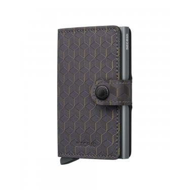 Secrid Miniwallet Optical Grey-Yellow 65 x 102 x 21mm 
