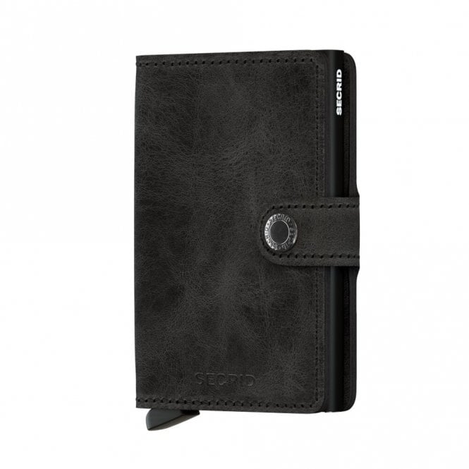 Secrid  Miniwallet Vintage Black 65 x 102 x 21mm 