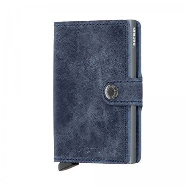 Secrid Miniwallet Vintage Blue 65 x 102 x 21mm 