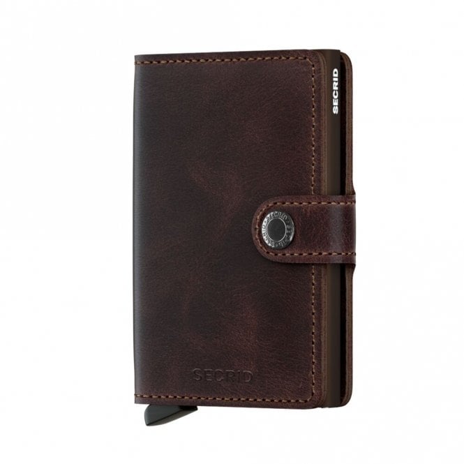 Secrid  Miniwallet Vintage Chocolate 65 x 102 x 21mm