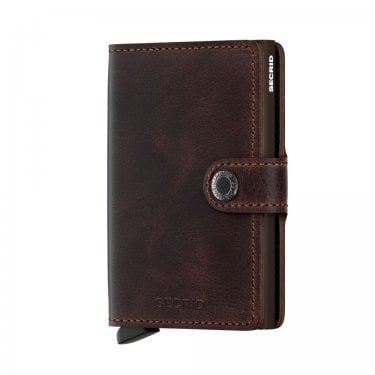 Secrid Miniwallet Vintage Chocolate 65 x 102 x 21mm