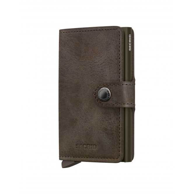Secrid  Miniwallet Vintage Oak 65 x 102 x 21mm