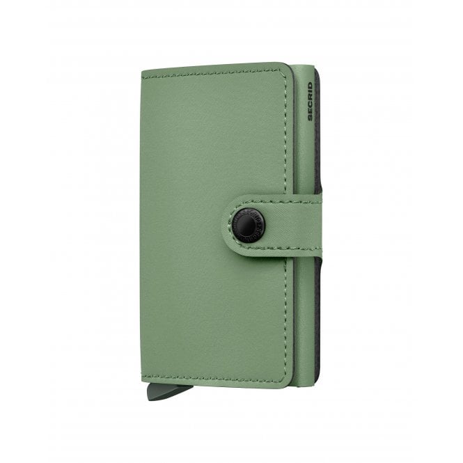 Secrid  Miniwallet Yard Powder Pistachio 65 x 102 x 21mm 