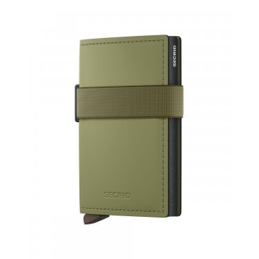 Secid Bandwallet Matte Leaf-Khaki 68 x 103 x 19mm 