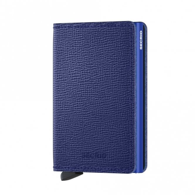 Secrid  Slimwallet Crisple Cobalt 68 x 102 x 16mm