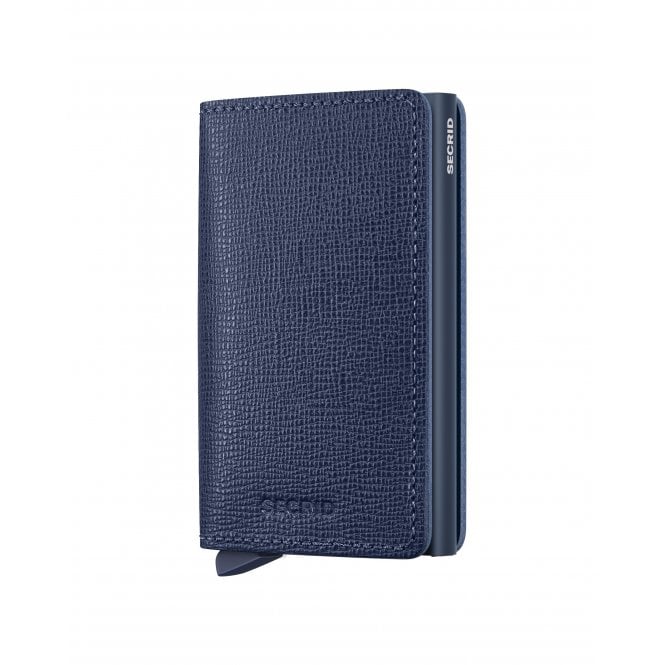 Secrid  Slimwallet Crisple Navy 68 x 102 x 16mm  