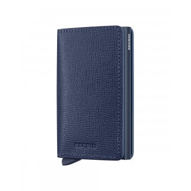 Secrid Slimwallet Crisple Navy 68 x 102 x 16mm 