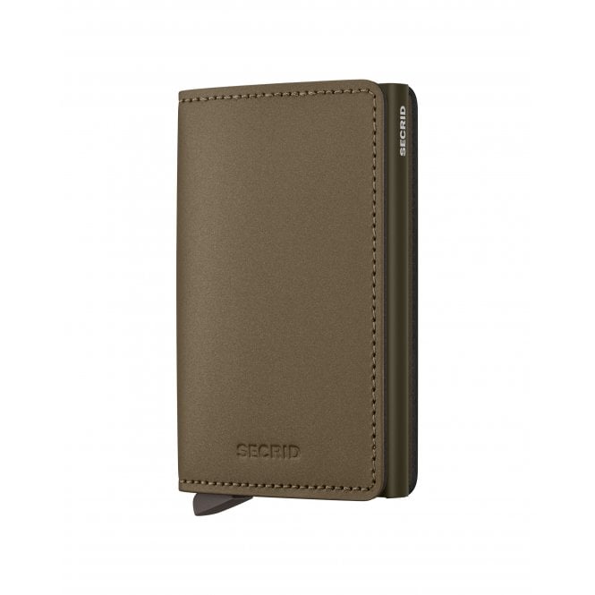 Secrid  Slimwallet Matte Satin Bronze 68 x 102 x 16mm