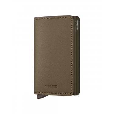 Secrid Slimwallet Matte Satin Bronze 68 x 102 x 16mm