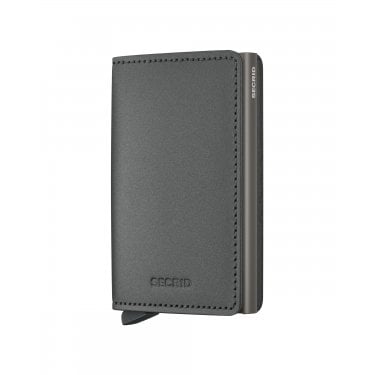 Secrid Slimwallet Matte Satin Steel 68 x 102 x 16mm