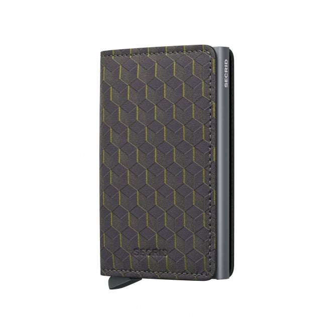 Secrid  Slimwallet Optical Grey-Yellow 68 x 102 x 16mm 
