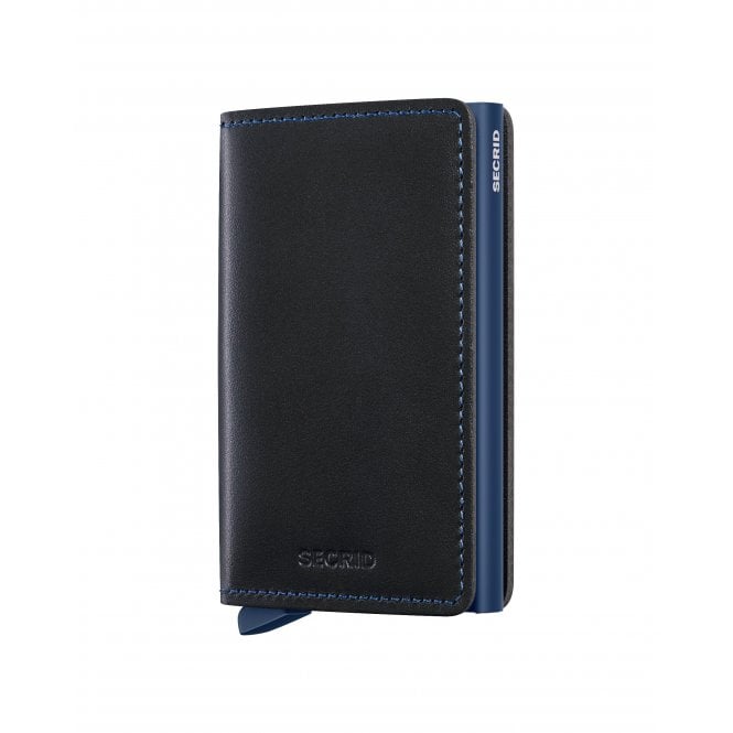 Secrid  Slimwallet Original Black-Navy 68 x 102 x 16mm 