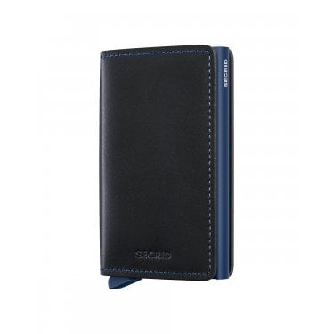 Secrid Slimwallet Original Black-Navy 68 x 102 x 16mm 