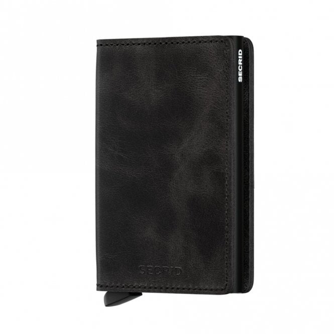 Secrid  Slimwallet Vintage Black 68 x 102 x 16mm