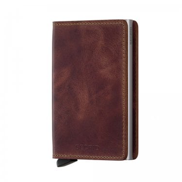Secrid Slimwallet Vintage Brown 68 x 102 x 16mm 