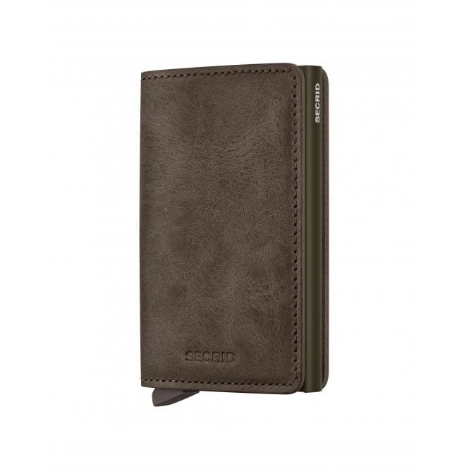 Secrid  Slimwallet Vintage Oak 68 x 102 x 16mm