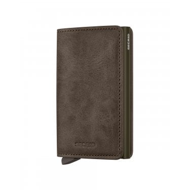 Secrid Slimwallet Vintage Oak 68 x 102 x 16mm