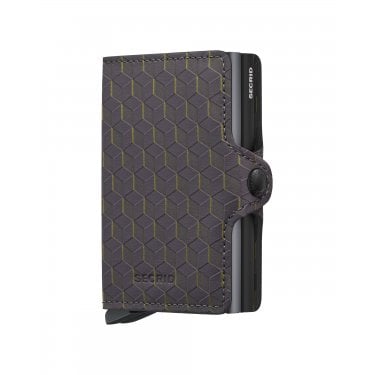 Secrid Twinwallet Optical Grey-Yellow 70 x 102 x 25mm 