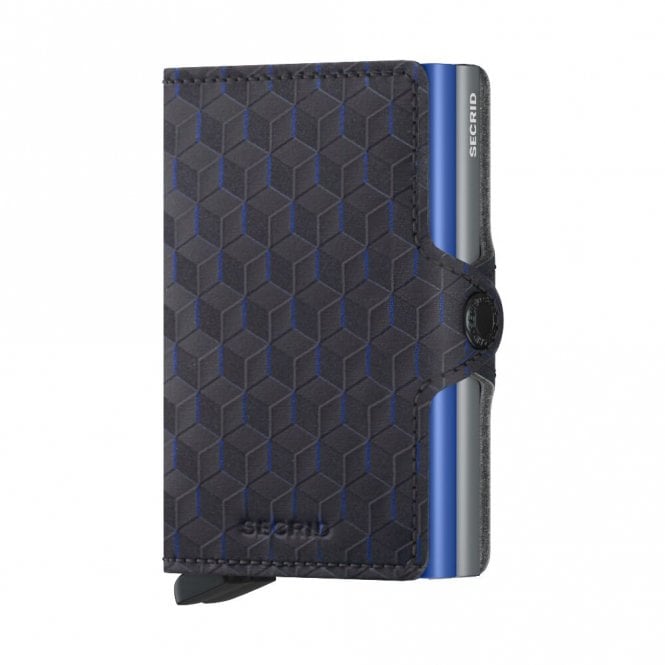 Secrid  Twinwallet Optical Titanium-Blue 70 x 102 x 25mm