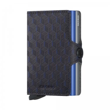 Secrid Twinwallet Optical Titanium-Blue 70 x 102 x 25mm