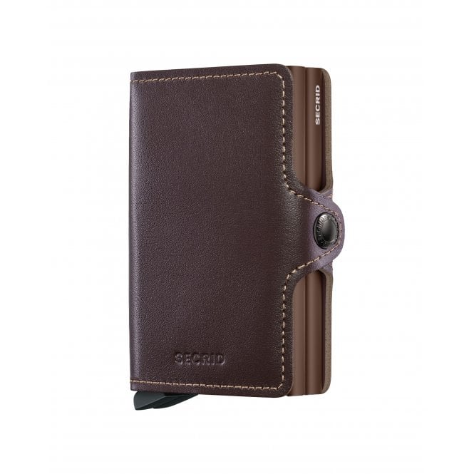 Secrid  Twinwallet Original Chocolate 70 x 102 x 25mm 