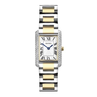 Sekonda Ladies Colette Stone Set Two Tone Stainless Steel Watch 