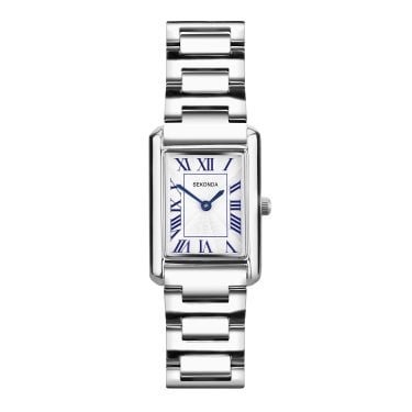Sekonda Ladies Colette White Dial Stainless Steel Watch
