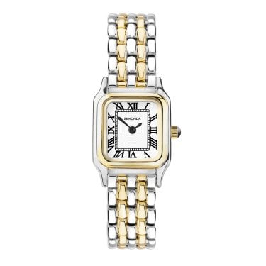 Sekonda Ladies Monica White Dial Two Tone Stainless Steel Watch