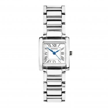 Sekonda Ladies Montreal White Dial Stainless Steel Watch
