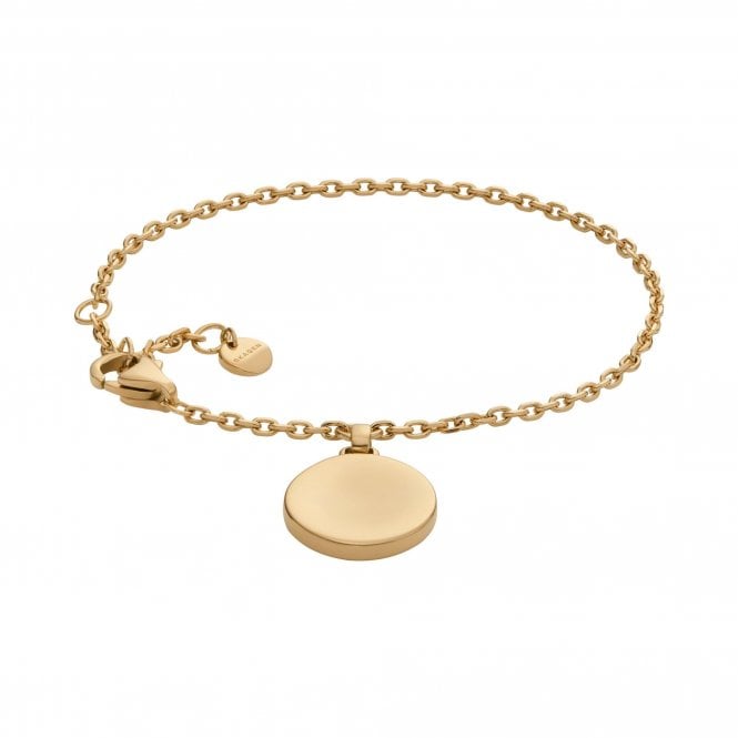 Skagen Jewellery Skagen Kariana Anja Pebble Gold Tone Stainless Steel Bracelet 19cm