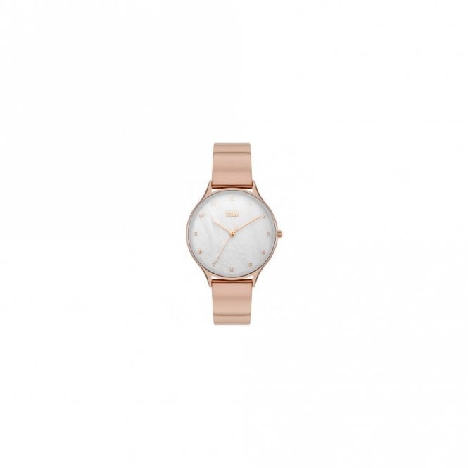 Storm  Ladies Alana Curvex Pink Leather Watch