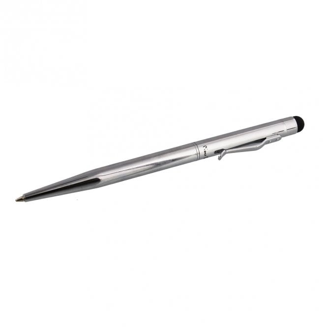 Stratton  Ballpoint Silver Barrel with Stylus Pen
