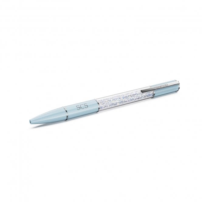 Swarovski Accessories Swarovski Crystalline Lustre SCS Exclusive Blue Ballpoint Pen 