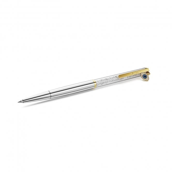 Swarovski Accessories Swarovski Crystalline Silk  Mixed Metal Finish Evil Eye Ballpoint Pen