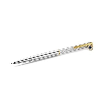 Swarovski Crystalline Silk  Mixed Metal Finish Evil Eye Ballpoint Pen
